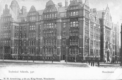 The Technical Schools, Manchester by English Photographer